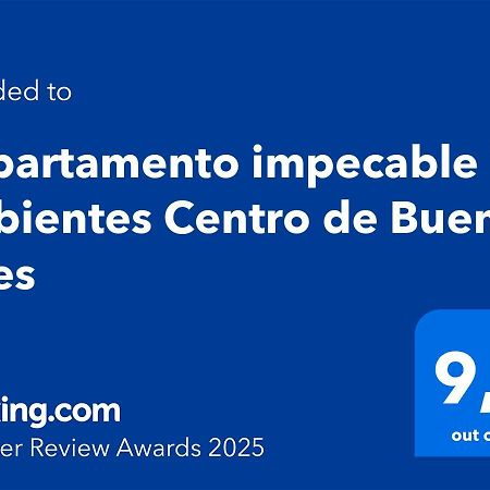 Departamento Impecable 2 Ambientes Centro De Buenos Aires Apartment Exterior photo